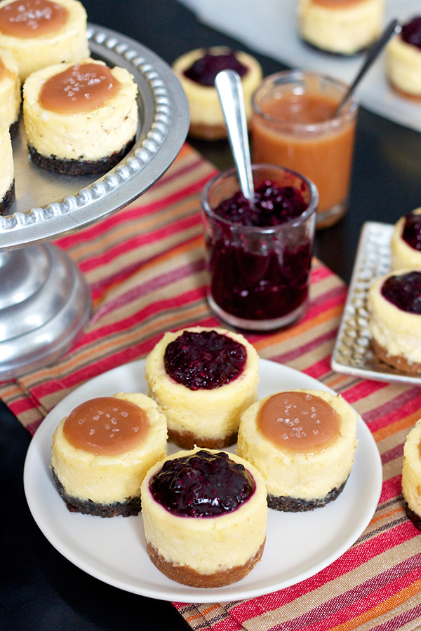Erica's Sweet Tooth » Mini Cheesecakes – Two Ways